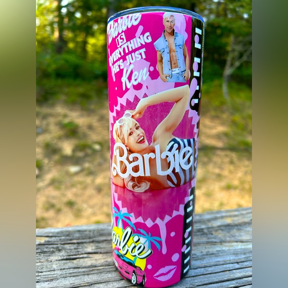 New Barbie Movie Tumbler 20 Oz